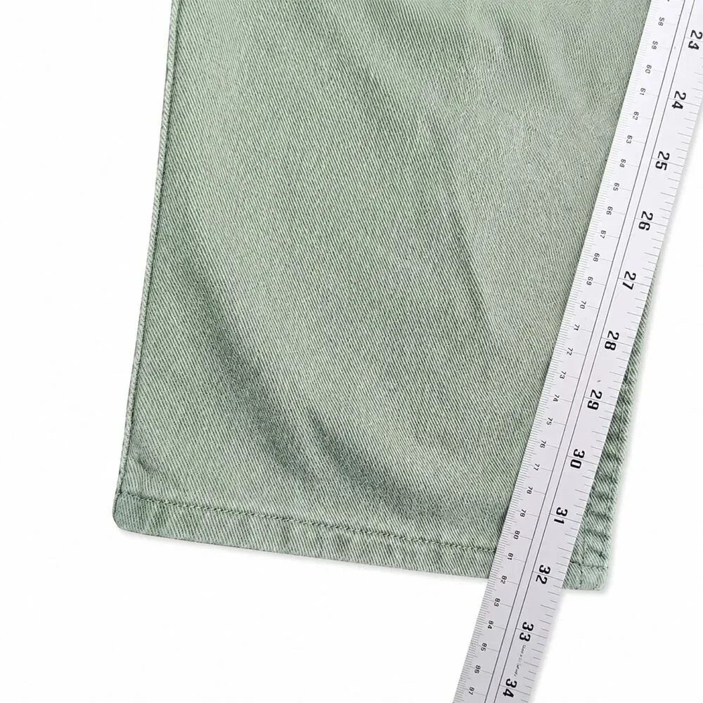 Levi's 540 Relaxed Fit Jeans Men's 42x32 Green Made USA Straight Leg Denim